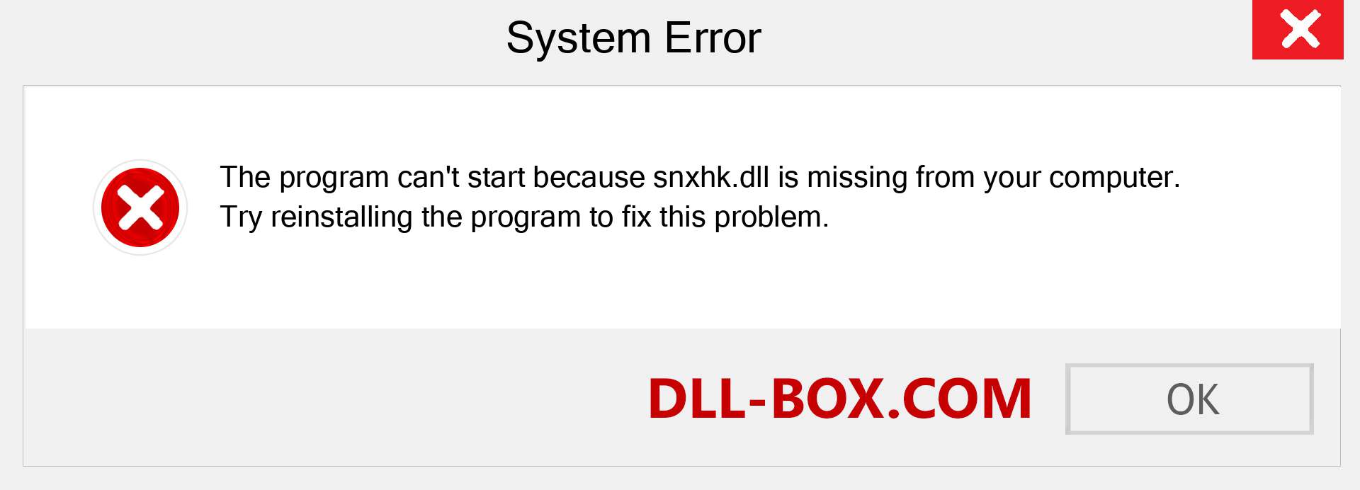  snxhk.dll file is missing?. Download for Windows 7, 8, 10 - Fix  snxhk dll Missing Error on Windows, photos, images